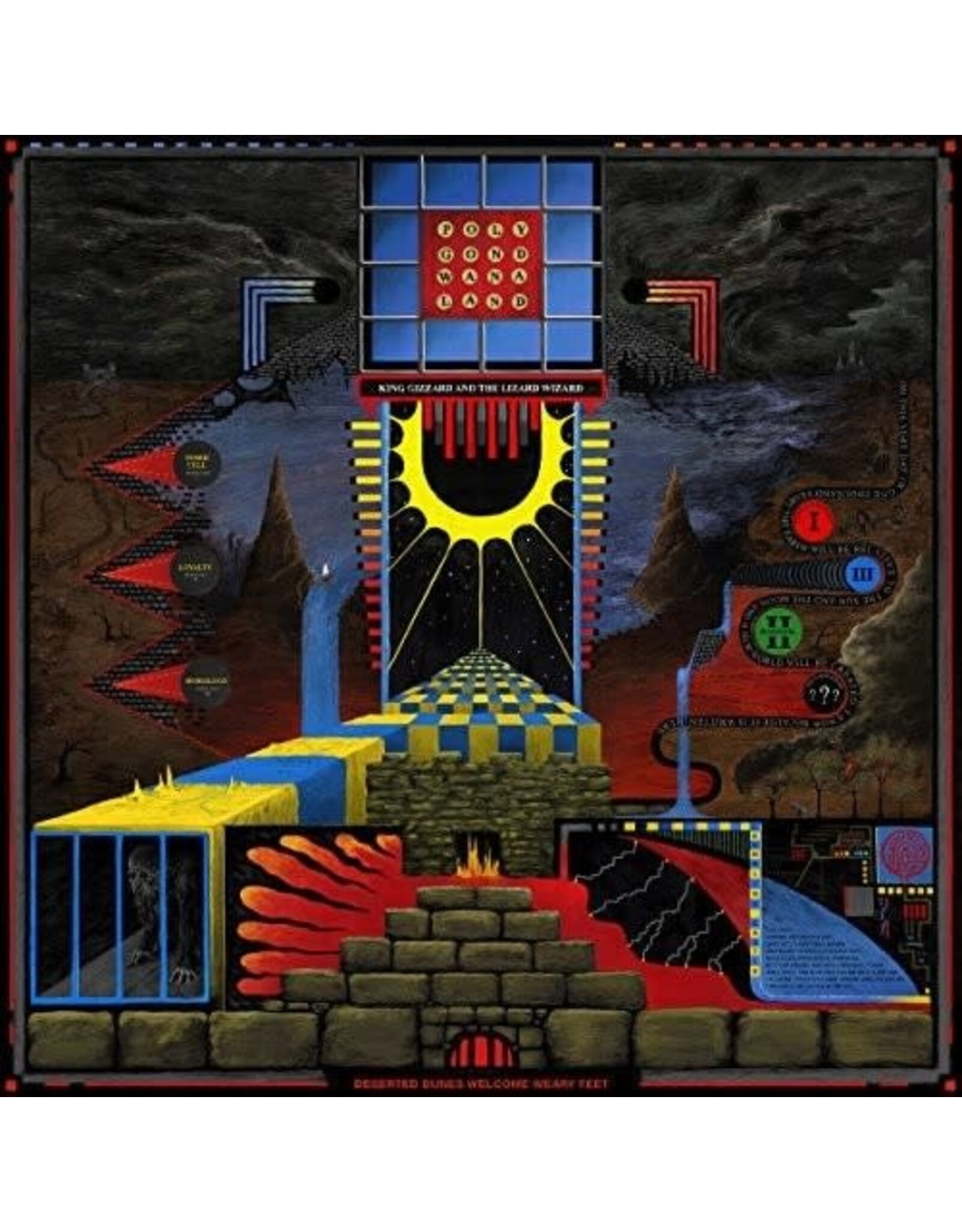 King Gizzard and the Lizard Wizard / Polygondwonaland (4-color vinyl)