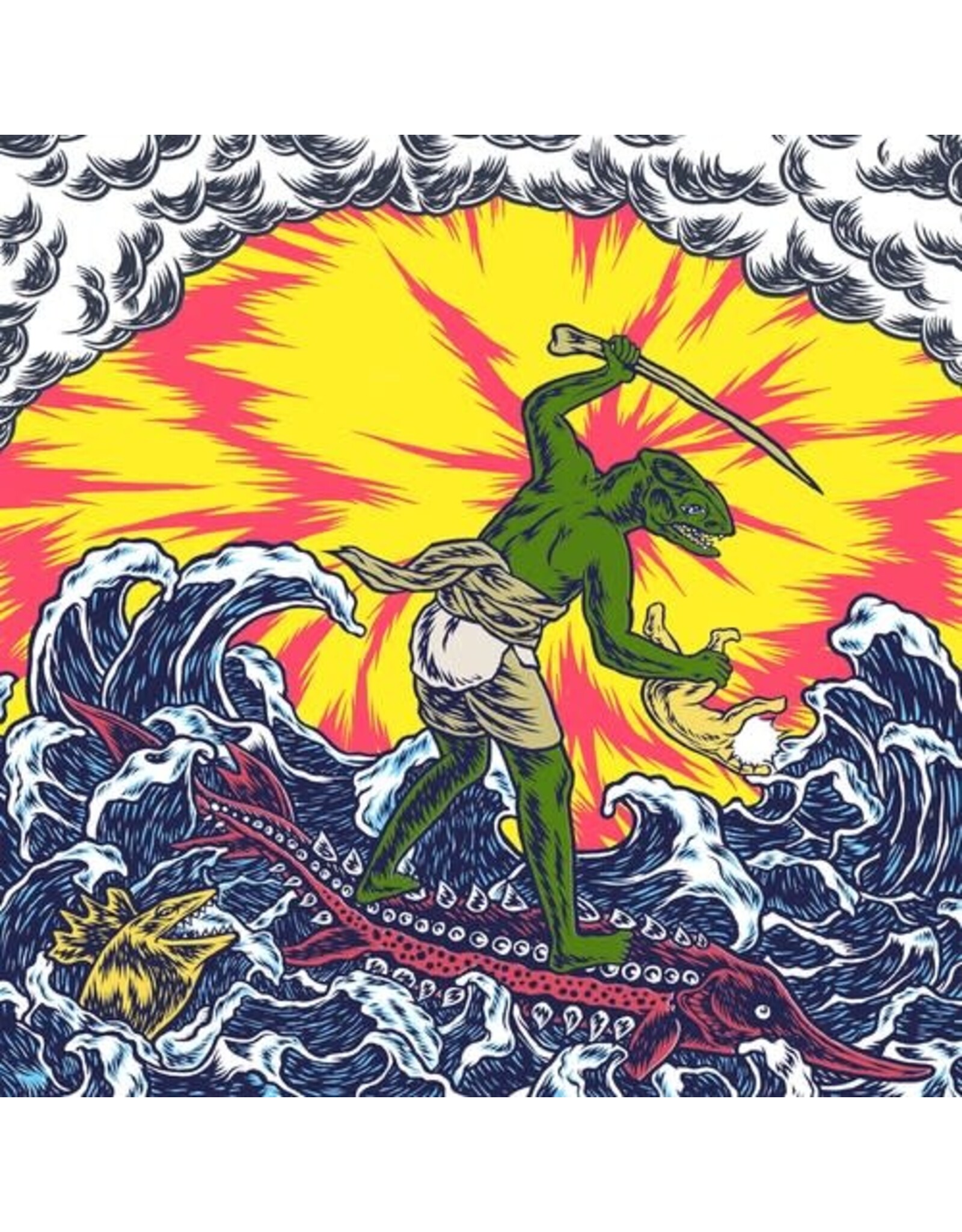 King Gizzard And The Lizard Wizard / Teenage Gizzard (Eco Blue Mix Color Vinyl)