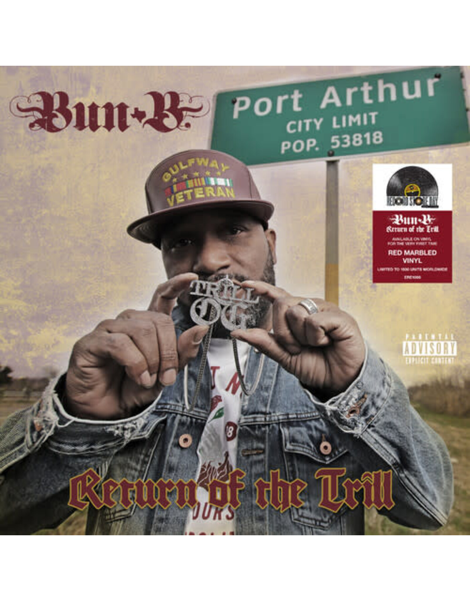 Bun B / Return Of The Trill (red marbled vinyl) [RSD 25]