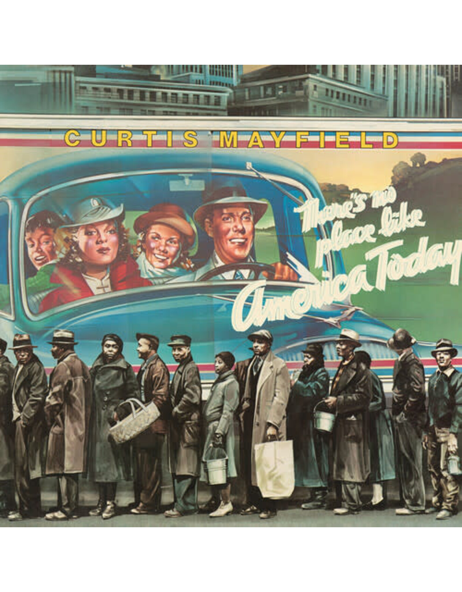 Mayfield, Curtis / There's No Place Like America Today (turquoise vinyl)