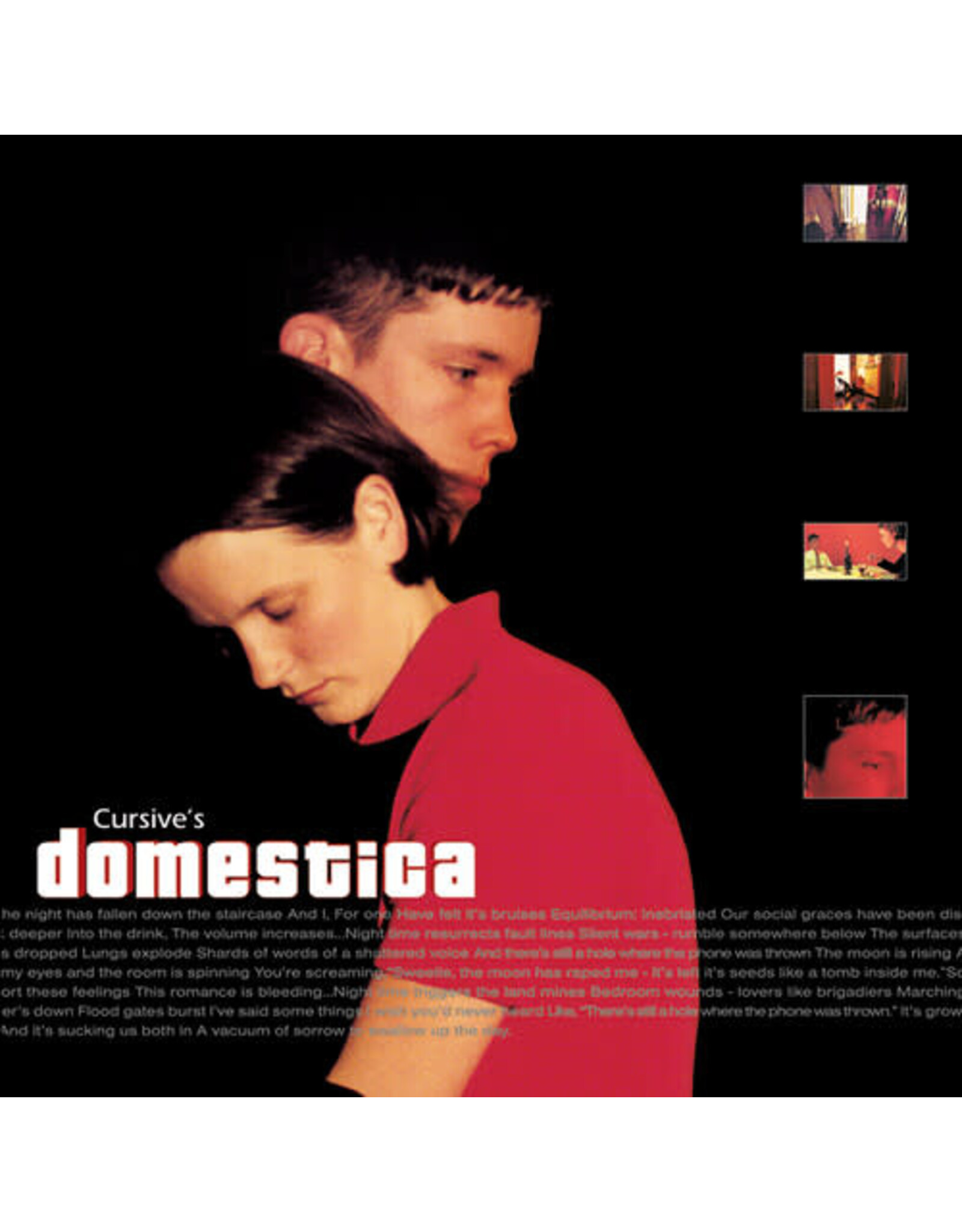 Cursive / Domestica (red smoke vinyl)