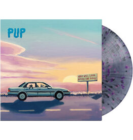 Pup / Who Will Look After The Dogs (black smoke with black, pink and purple splatter)