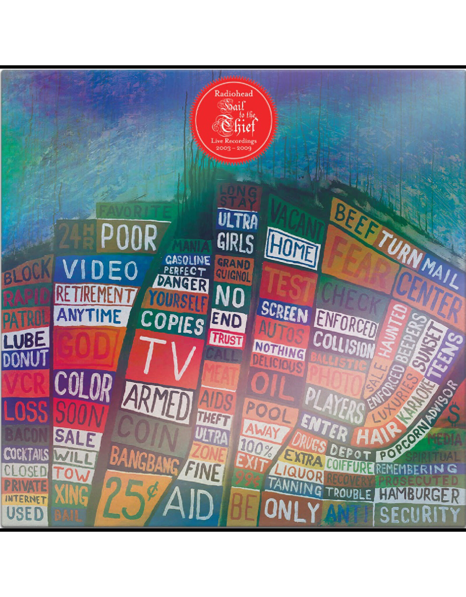 Radiohead / Hail To Thief (Live Recordings 2003-2009) (red vinyl)