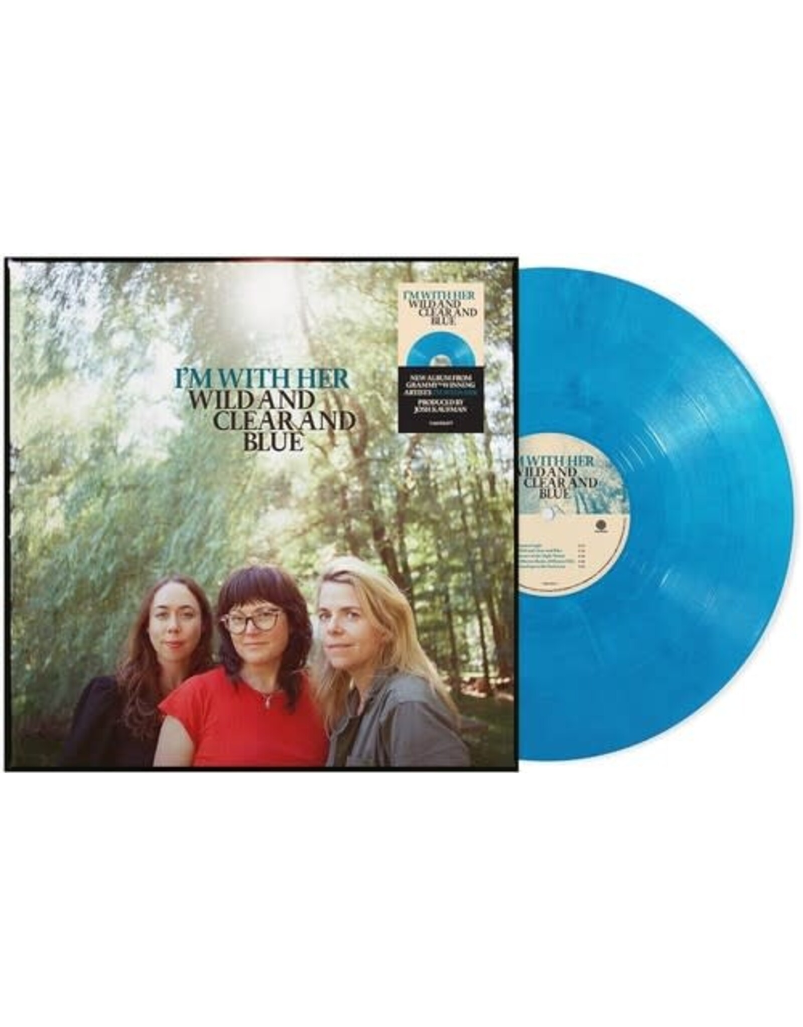 I'm With Her / Wild And Clear And Blue (blue vinyl)