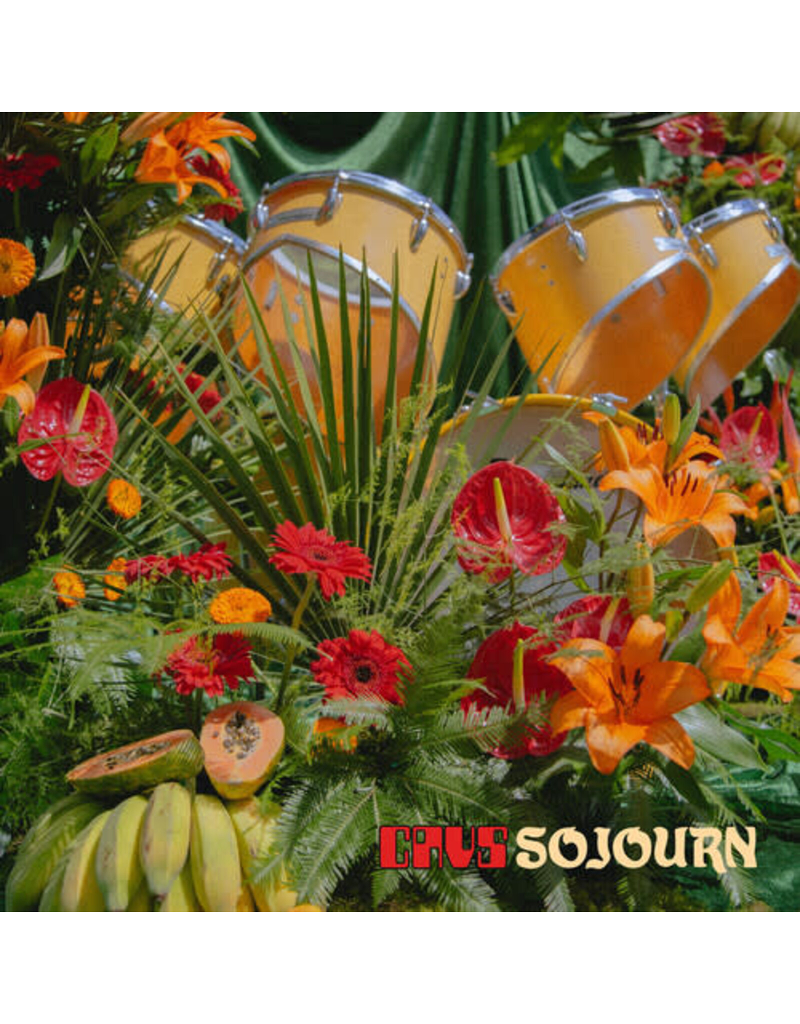 CAVS / Sojourn (clear orange vinyl)