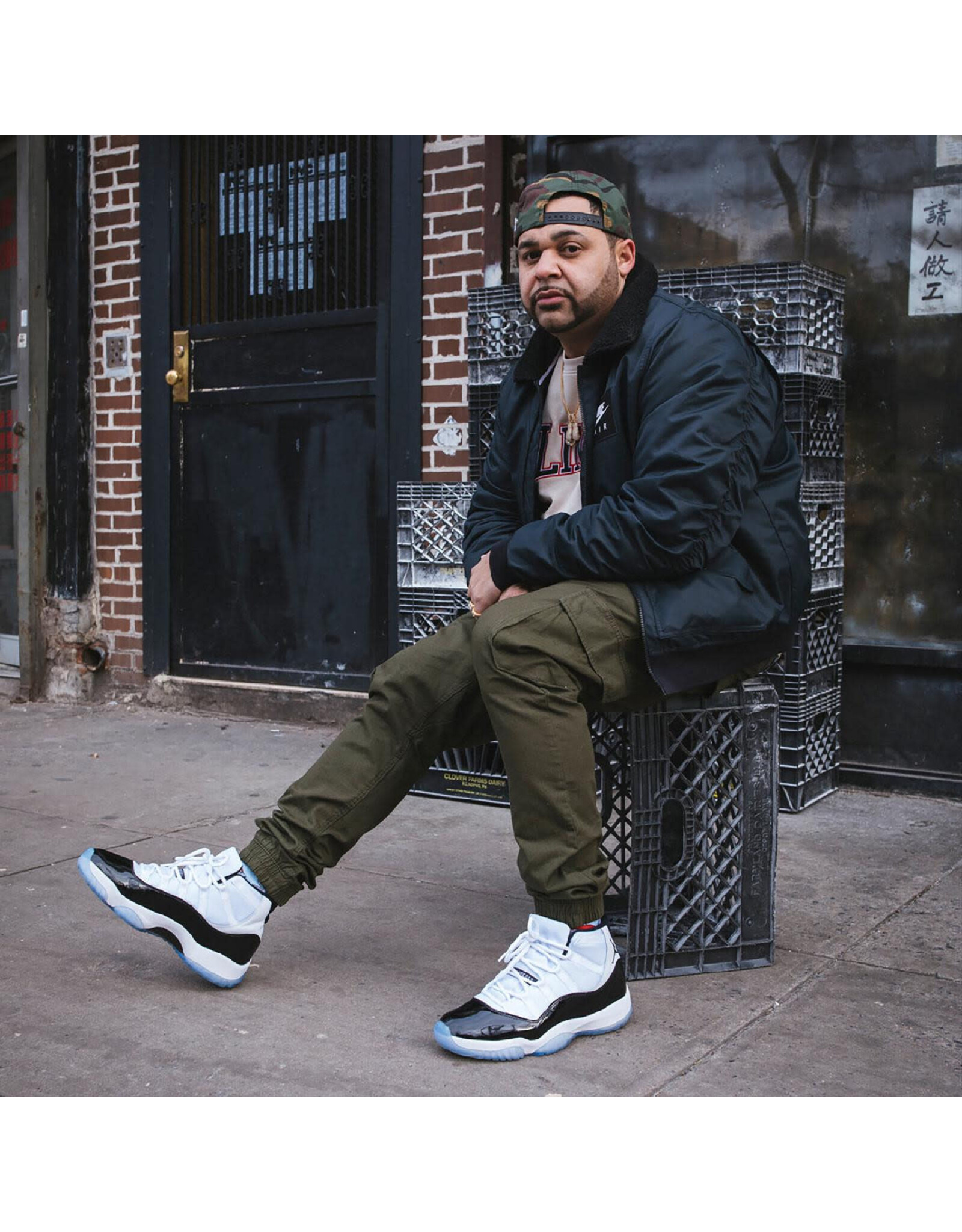 Ortiz, Joell / Monday (BLACK & GREY SWIRL VINYL)