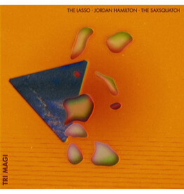 Lasso, Jordan Hamilton, The Saxsquatch / Tri-Magi (WHITE & ORANGE TWISTER VINYL)