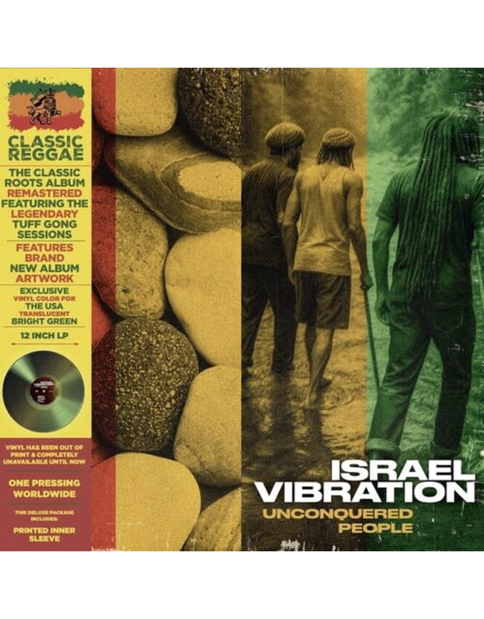 Israel Vibration / Unconquered People (green vinyl)