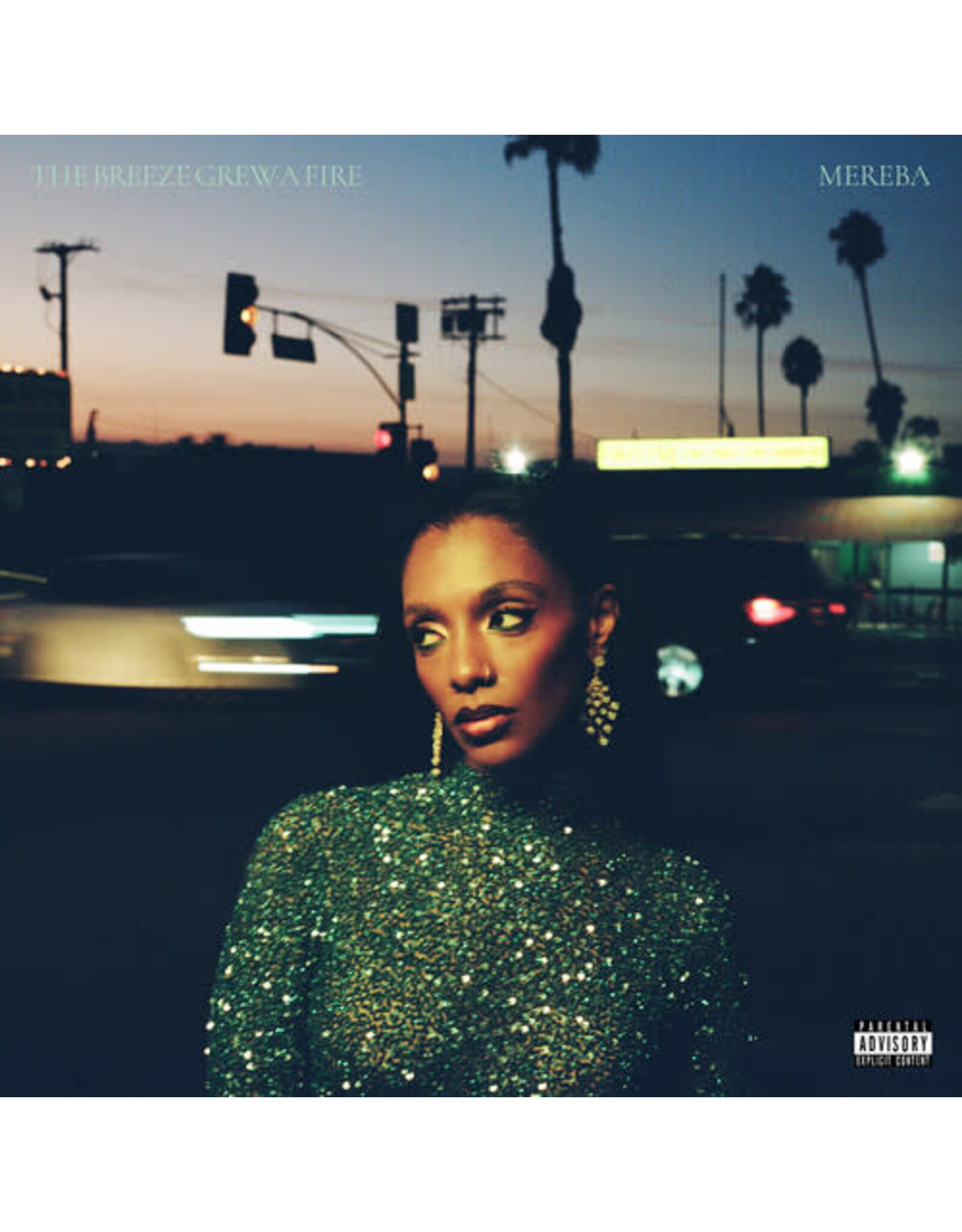Mereba / The Breeze Grew A Fire (Summer Sky Splash Vinyl)
