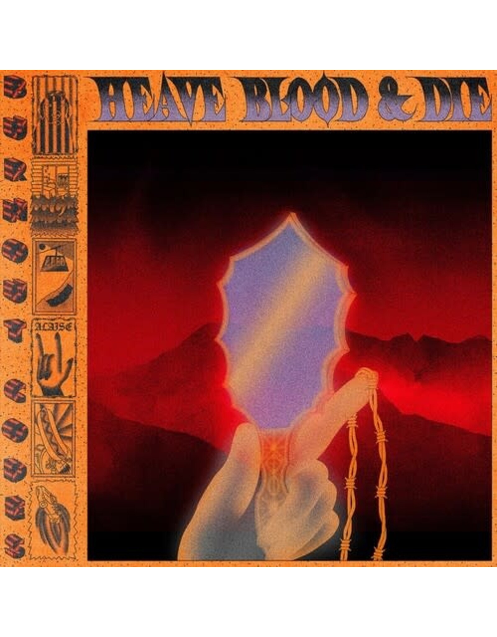 Heave Blood & Die / Burnout Codes (orange vinyl)