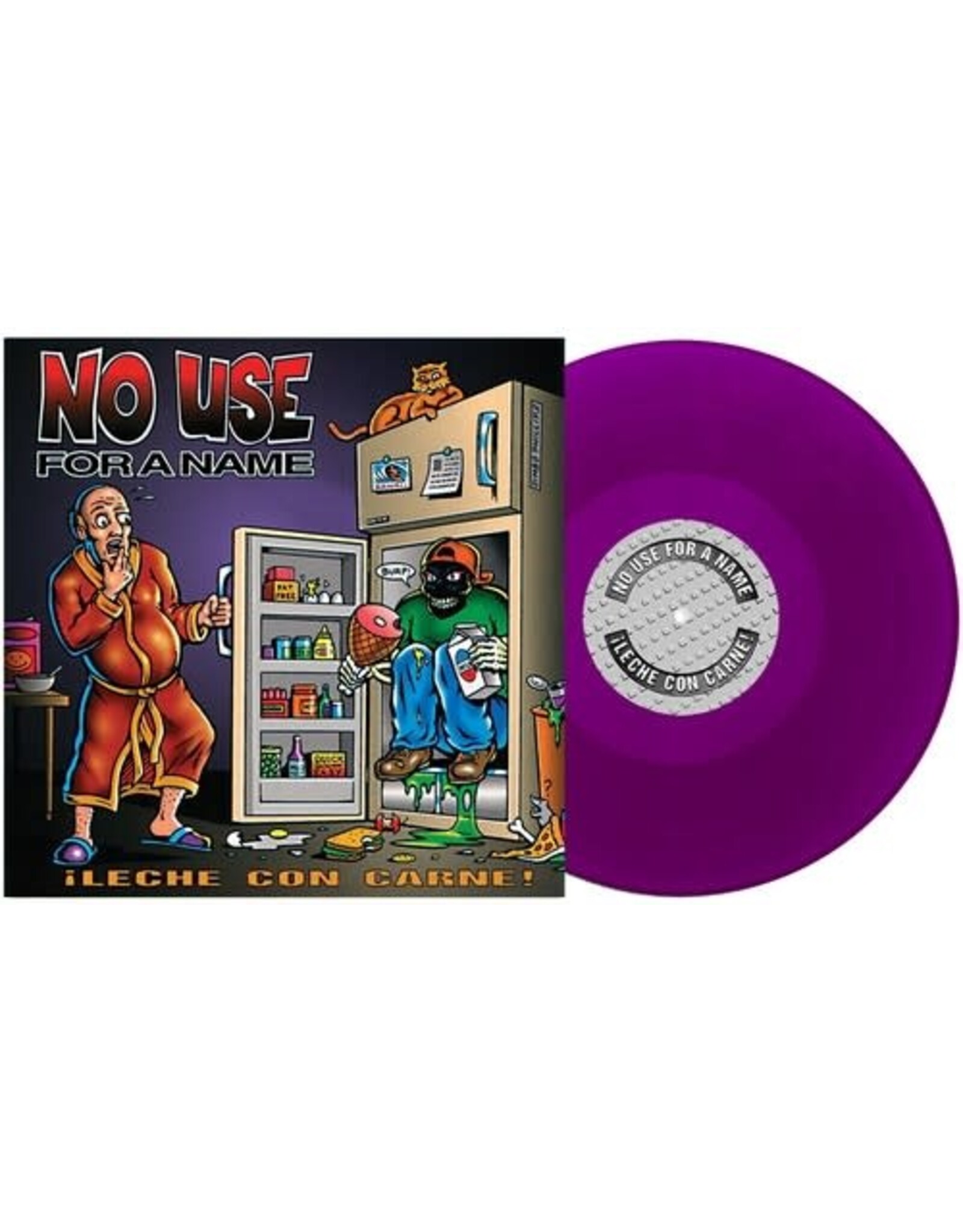 No Use For A Name /  ¡Leche Con Carne! (purple vinyl)