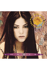 Shakira / Pies Descalzos (yellow w/ red swirl vinyl)