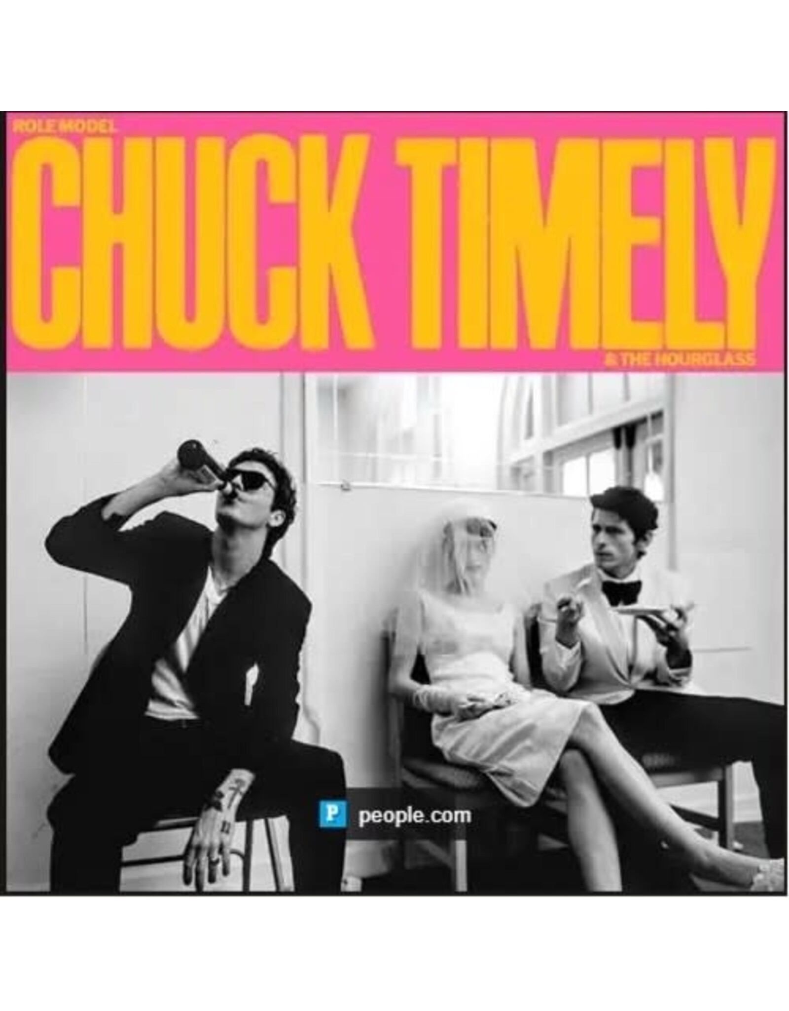 Role Model / Chuck Timely & The Hourglass (pink vinyl)