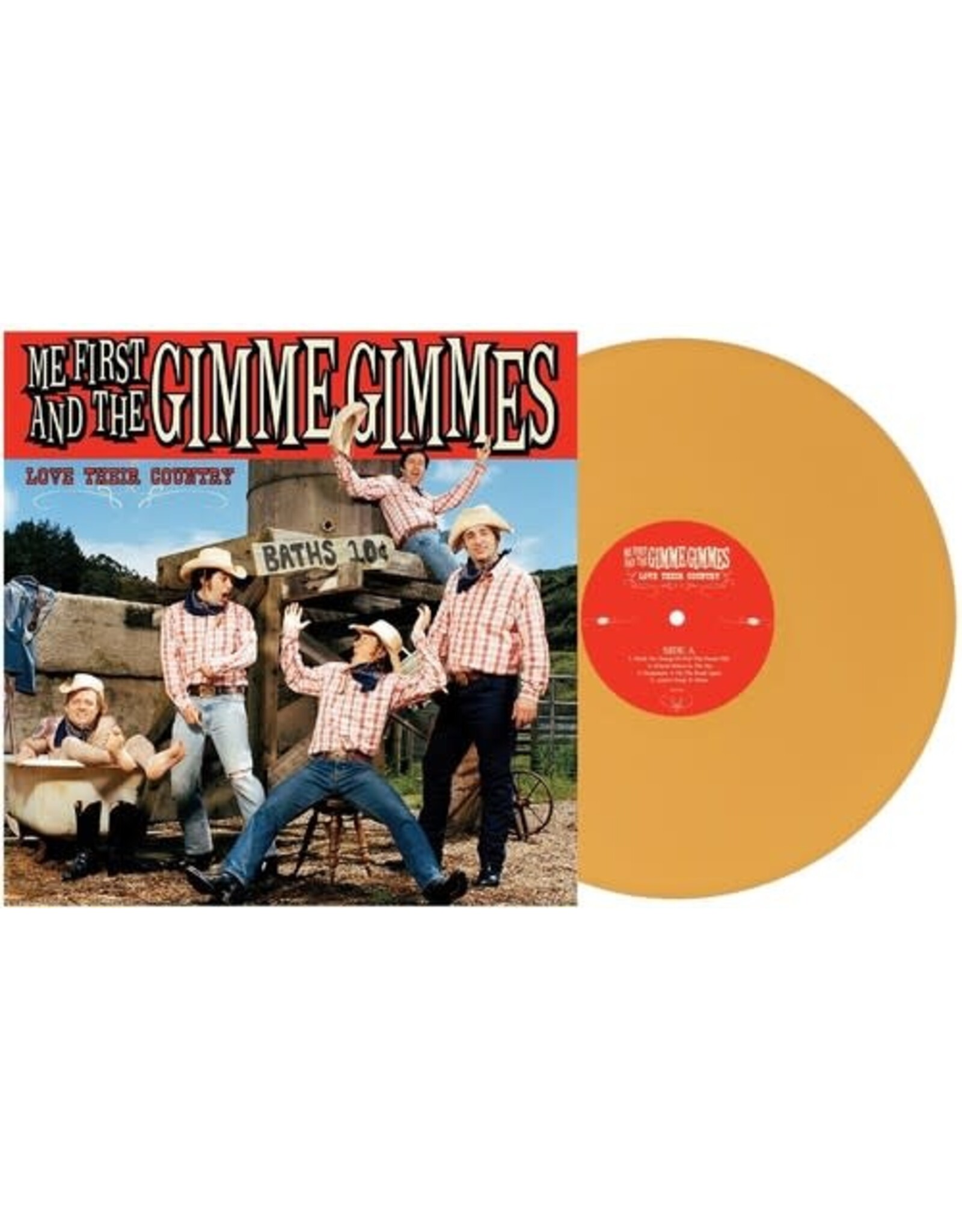 Me First And The Gimme Gimmes / Love Their Country (yellow vinyl)