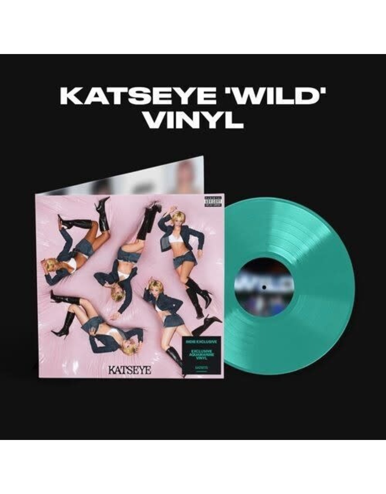 Katseye / Wild (aquamarine vinyl)