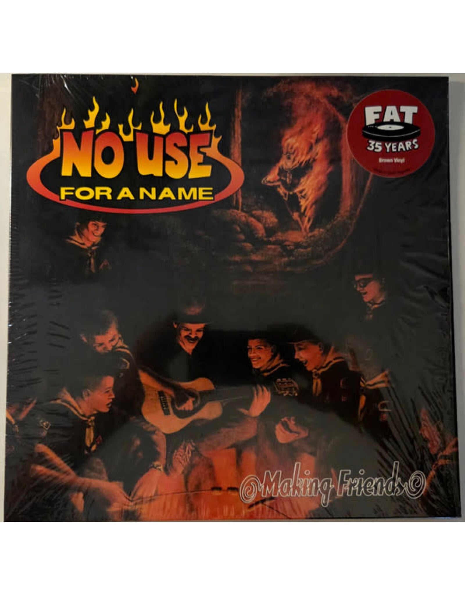 No Use For A Name / Making Friends (brown vinyl)