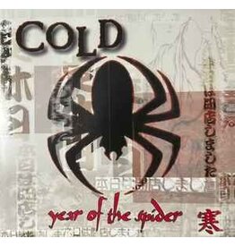 Cold / Year Of The Spider (red w/ white swirl vinyl)
