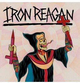 Iron Reagan / Crossover Ministry (Milky Clear w/ Rainbow Splatter Vinyl)