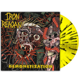 Iron Reagan / Demonetization (yellow & black splatter vinyl)