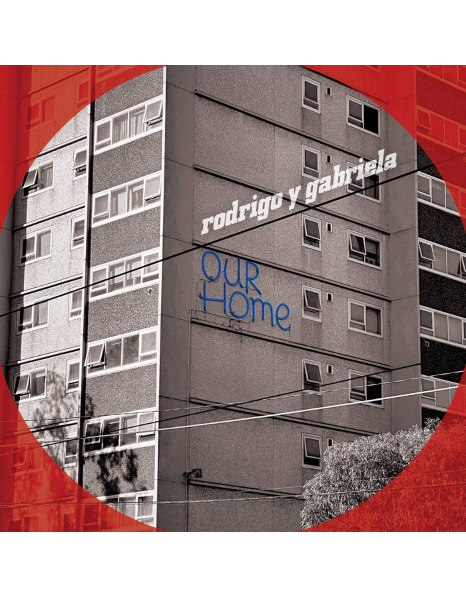 Rodrigo y Gabriela / OurHome (white on blue on red triple layer color vinyl)