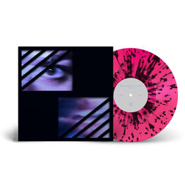 Whirr / Luster - split (magenta - black splatter vinyl)