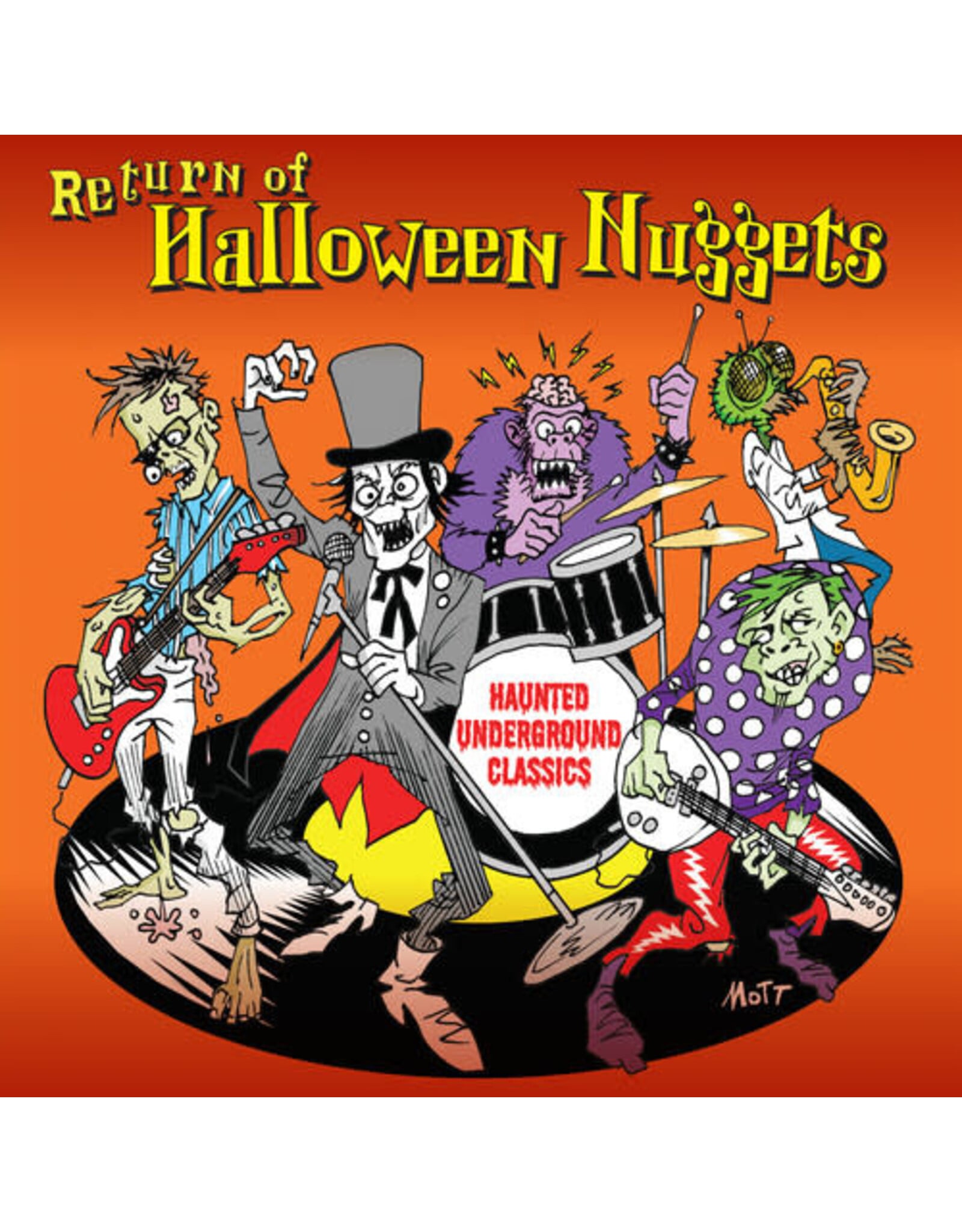 Return Of Halloween Nuggets (orange & black splatter vinyl)