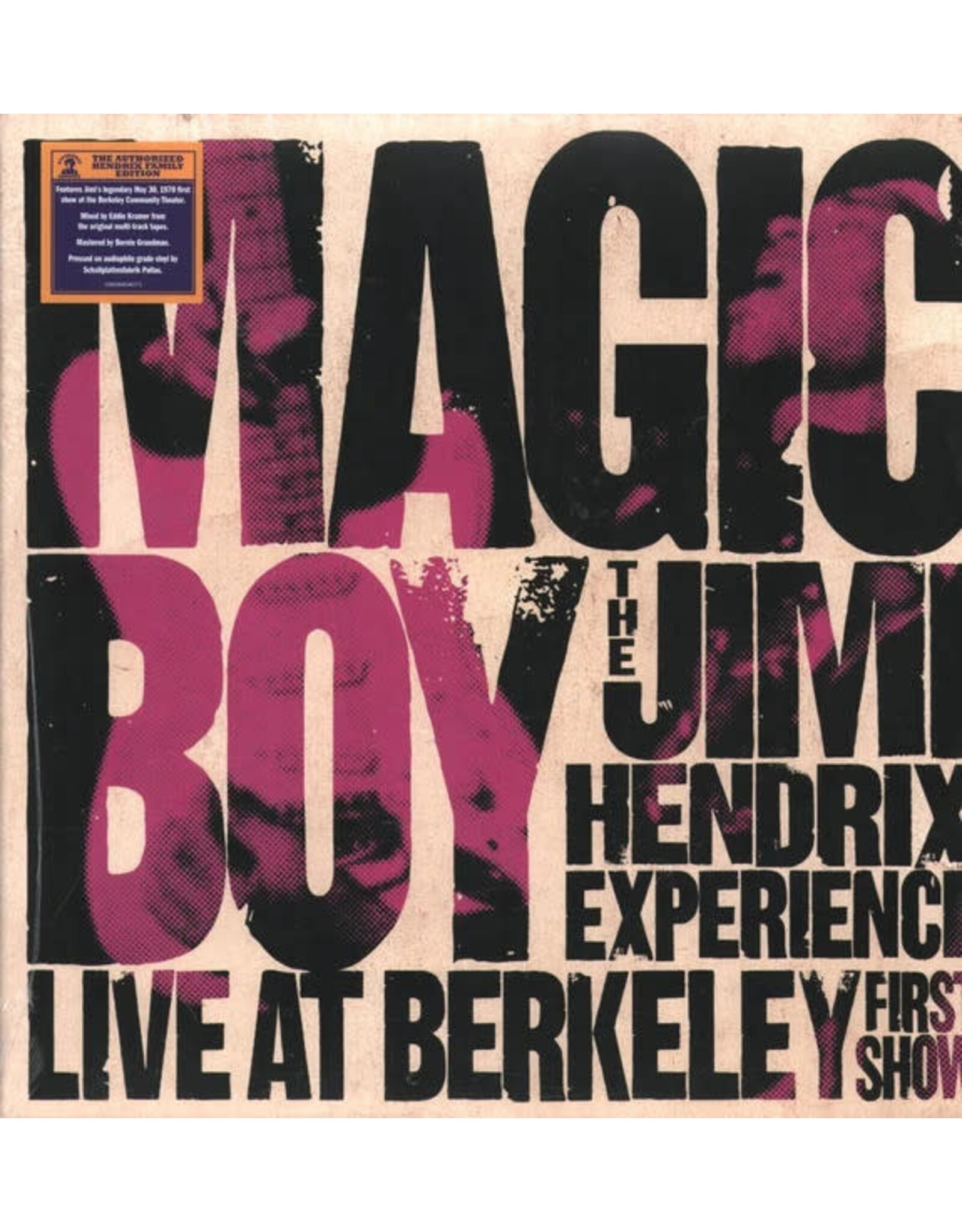 Hendrix, Jimi / Magic Boy: The Jimi Hendrix Experience Live at Berkeley[First Show]