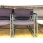 Purple sled base metal frame side chair (10/21/2020)