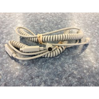 Coiled Apple Keyboard/S-Video Cable 2pk