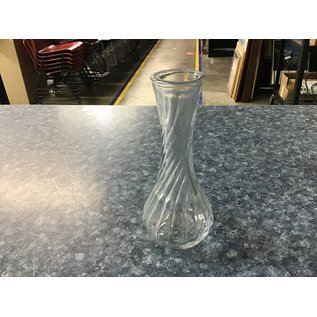 6” Small long stem glass vase (5/18/21)