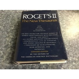 Roget’s II The New Thesaurus (6/23/21)