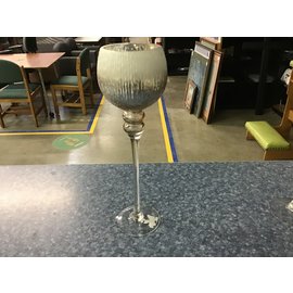 16” Glass candle holder (3/15/22)