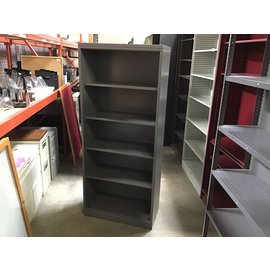 15x30x69” Dk. Gray metal bookcase (03/15/22)