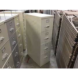 Beige 4 drawer vertical file cabinet 2/3/23