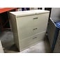 18x42x41 1/2” Beige 3 drawer metal lateral file cabinet 3/10/23