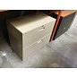 19x36x28” 2 Drawer Beige Metal Lateral File Cabinet - Scratched Top (9/6/23)