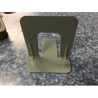 Small 5” gray metal bookends (9/13/23)