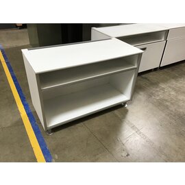 17x36x24” White Metal Open Shelving Vertical Storage Unit (9/22/23)