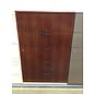 19x41 3/4x65 3/4” Cherry Colored Lateral File Cabinet 4 Drawer with Top Shelf 10/10/23