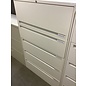 18x36x58” White Lateral File Cabinet 4 Drawer with Top Shelf 1/30/24