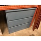 18x42x41 1/2” Light blue 3 Drawer Metal Lateral File Cabinet 7/10/26