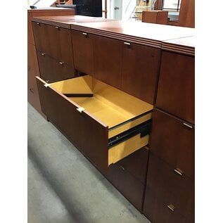24x36x54 1/2” Cherry Wood 4 Drawer Lateral File Cabinet (Alternate use as dresser) 10/13/23