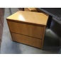 24x36x29 3/4” Lt oak laminate top 2 drawer lateral file cabinet 10/17/23