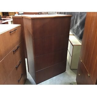 21x36x56 1/2” Oak color wood 4 drawer lateral file cabinet (alternate use as dresser) 10/17/23