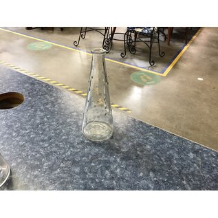 7” Glass Cone Vase 10/17/23