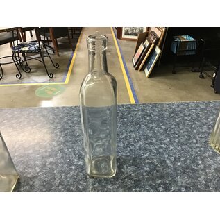 2x10” Square Bottle Glass Vase 10/17/23