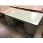 30x60x29”Steelcase Green Metal Double Ped Desk 12/22/25