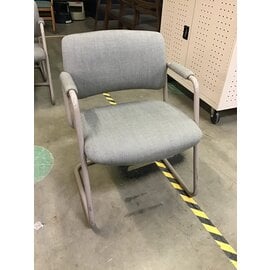 Grey Padded Metal Frame Side Chair 10/22/24