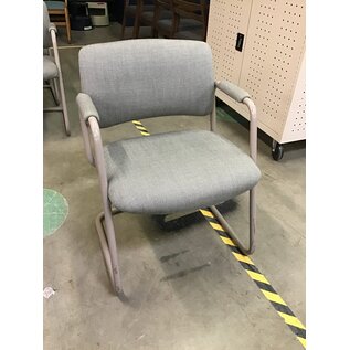 Grey Padded Metal Frame Side Chair 11/27/23