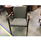 Grey Padded Wood Frame Side Chair 1/3/24